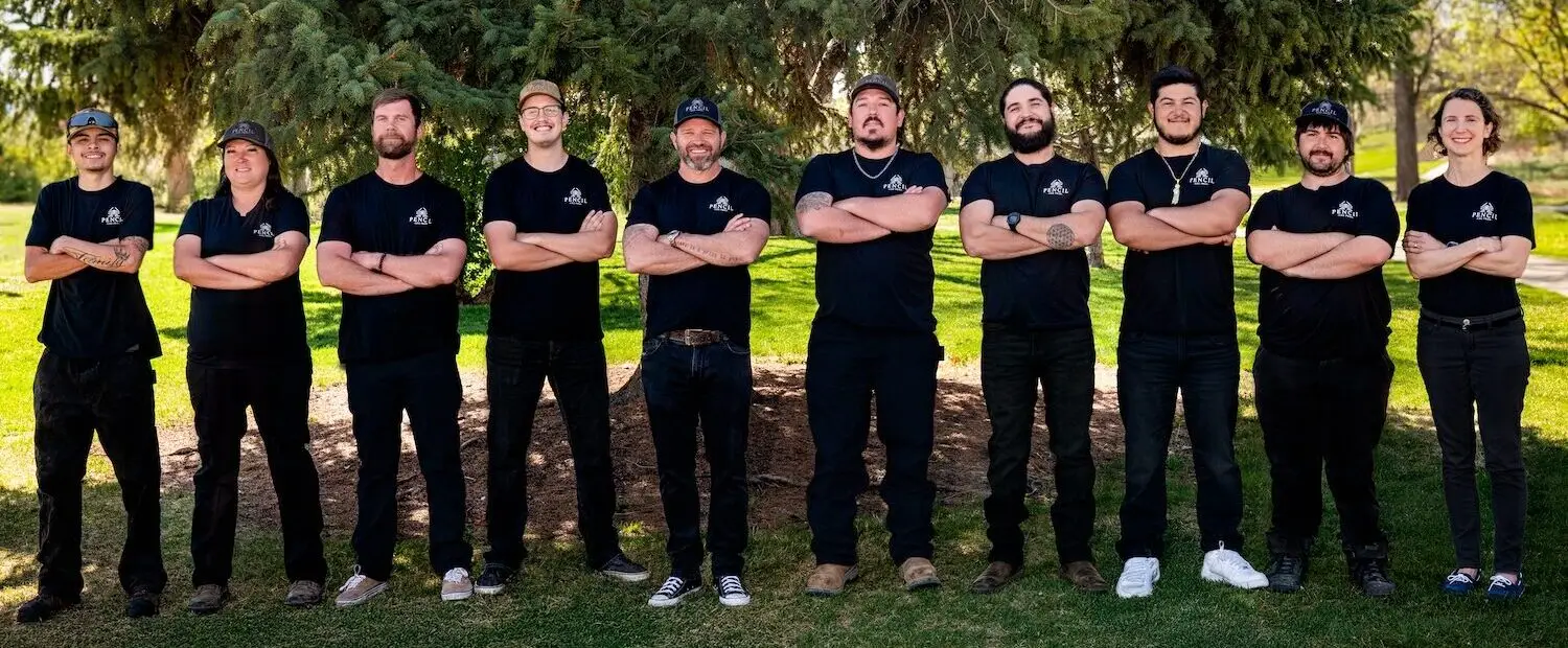 Pencil Log Pros Crew Photo