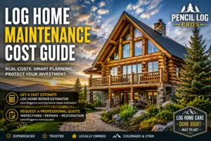 Log Home Maintenance Cost Guide