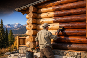 How Much Does It Cost to Stain a Log Home in Colorado