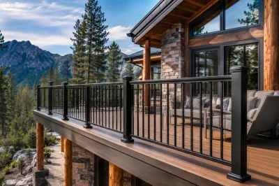 Steel & Aluminum Deck Railing Installation
